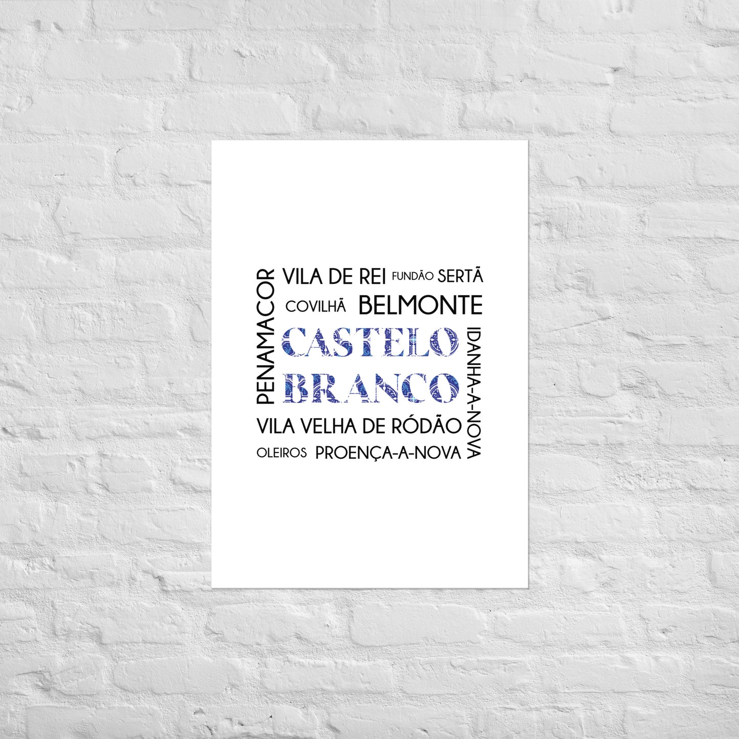 Affiche « District Castelo Branco »