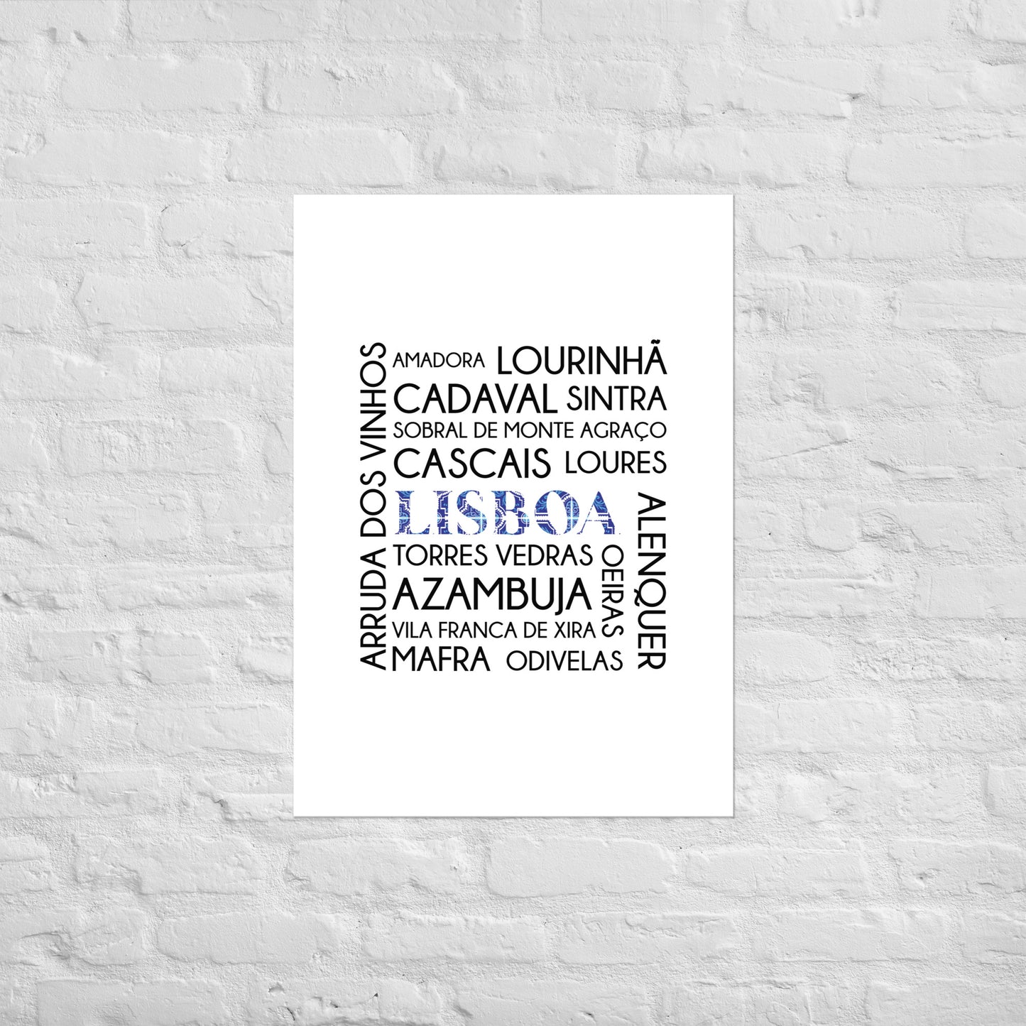 Affiche « District Lisboa »