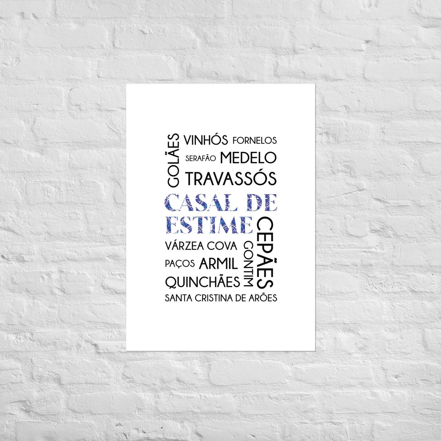 Affiche « Casal de Estime e freguesias »