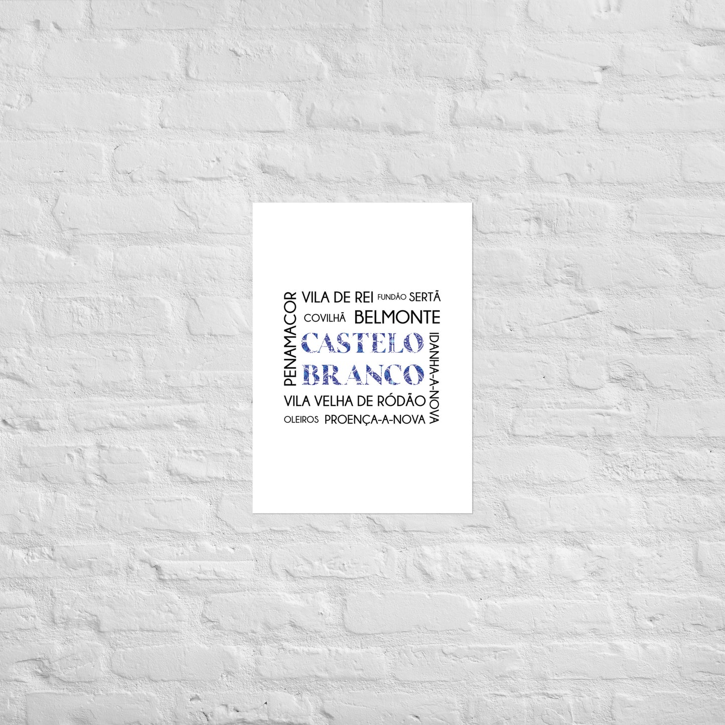 Affiche « District Castelo Branco »