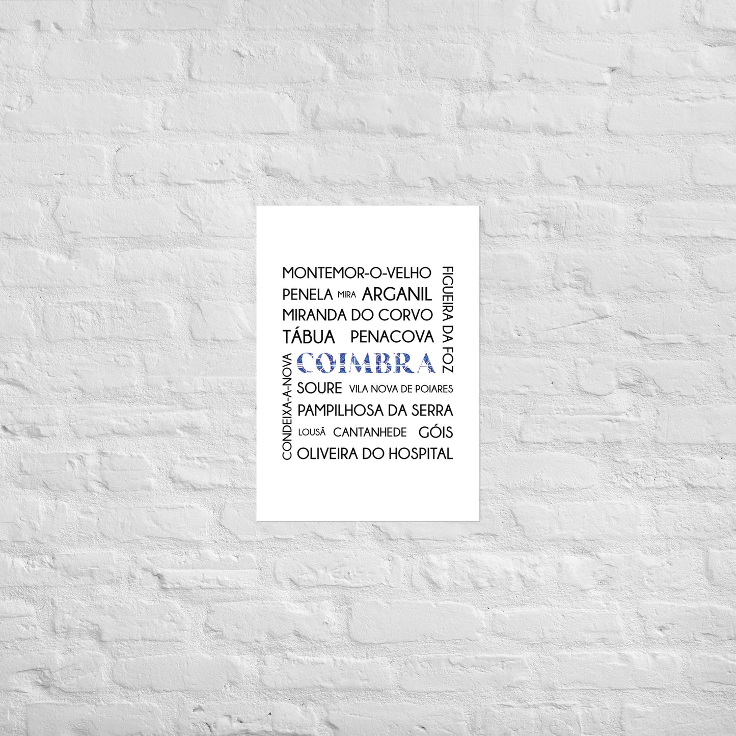 Affiche "District Coimbra"