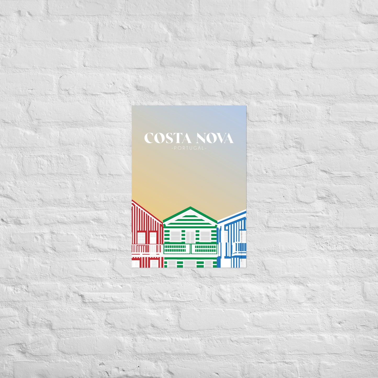 Affiche « Costa Nova »