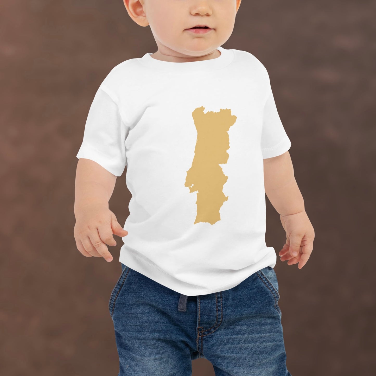 T-shirt bébé « Carte du Portugal »