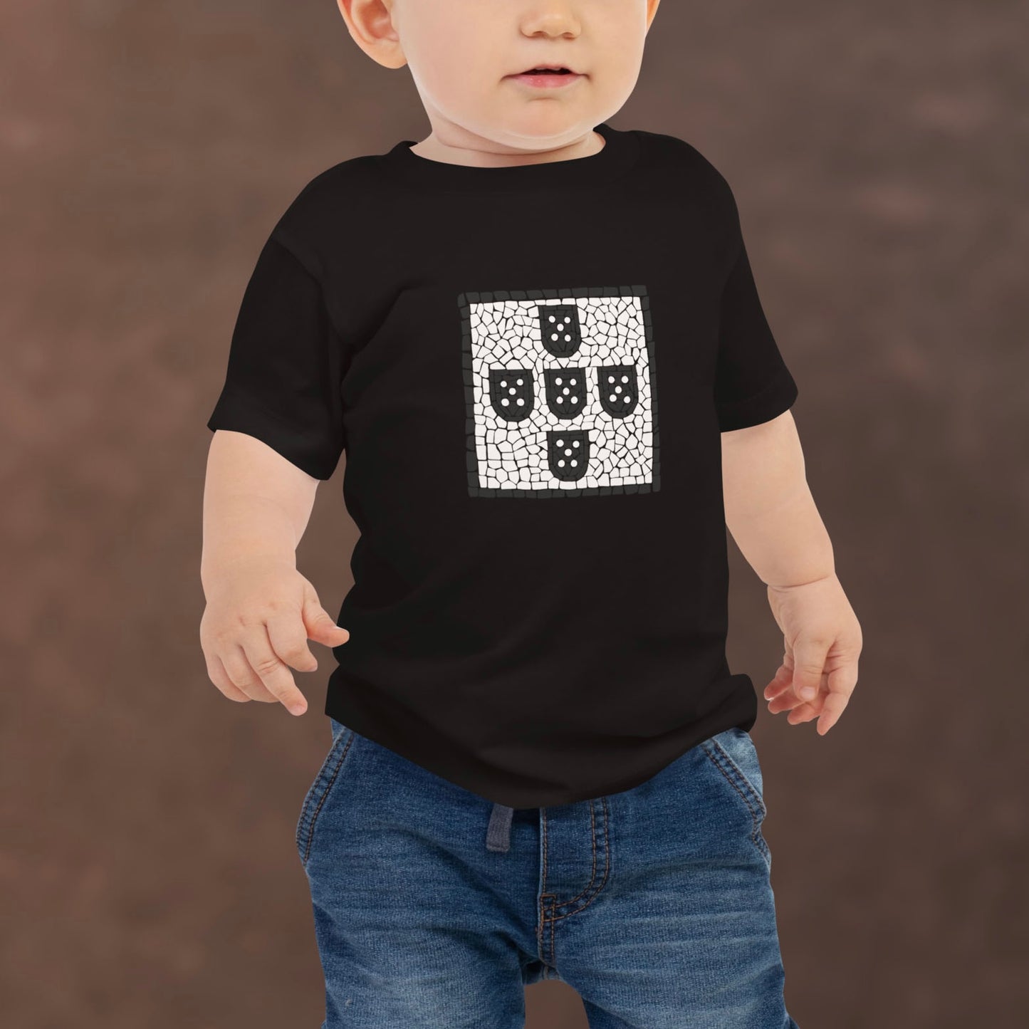 T-shirt bébé « Écusson Calçada Portuguesa »