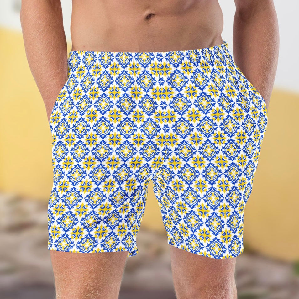 Calções de banho “Azulejos d’Espinho”
