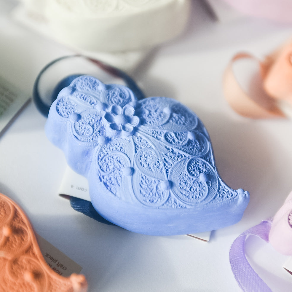 Coeur de Viana parfumé « Bleu »