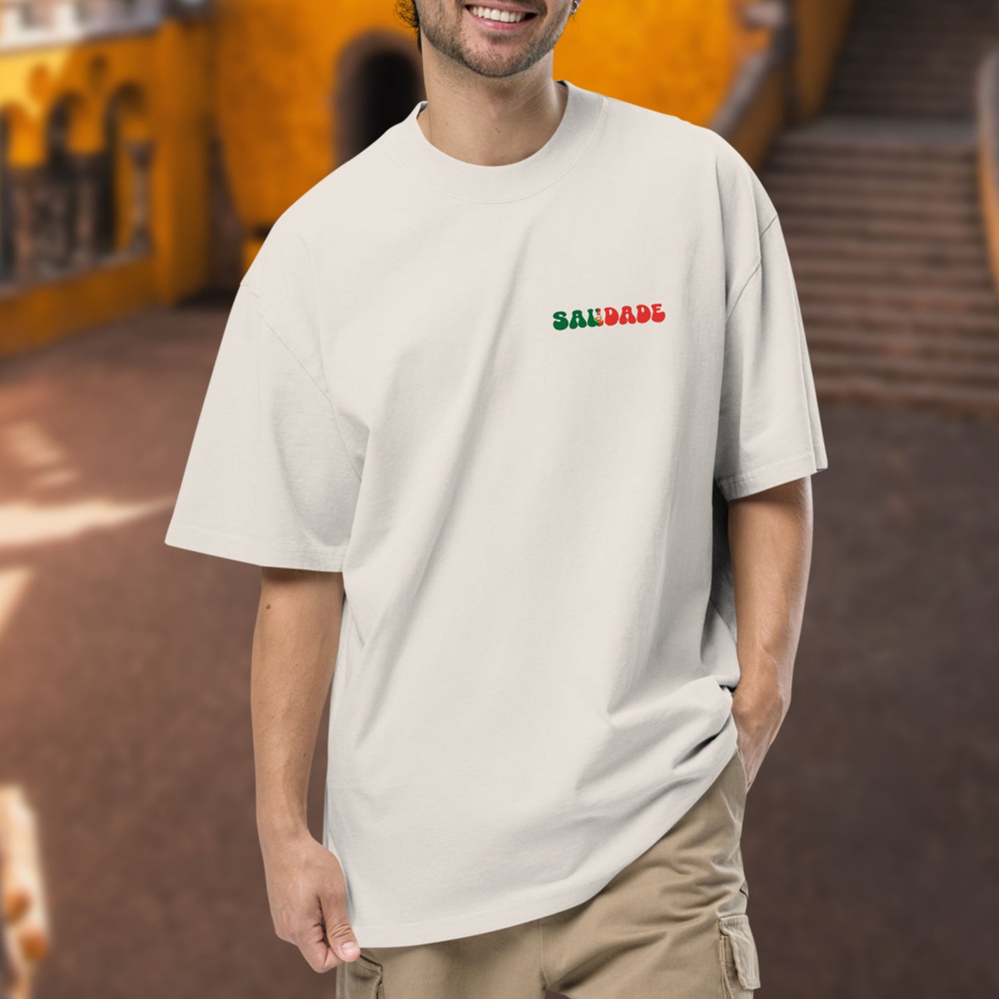 T-shirt oversized “Saudade Portugal”