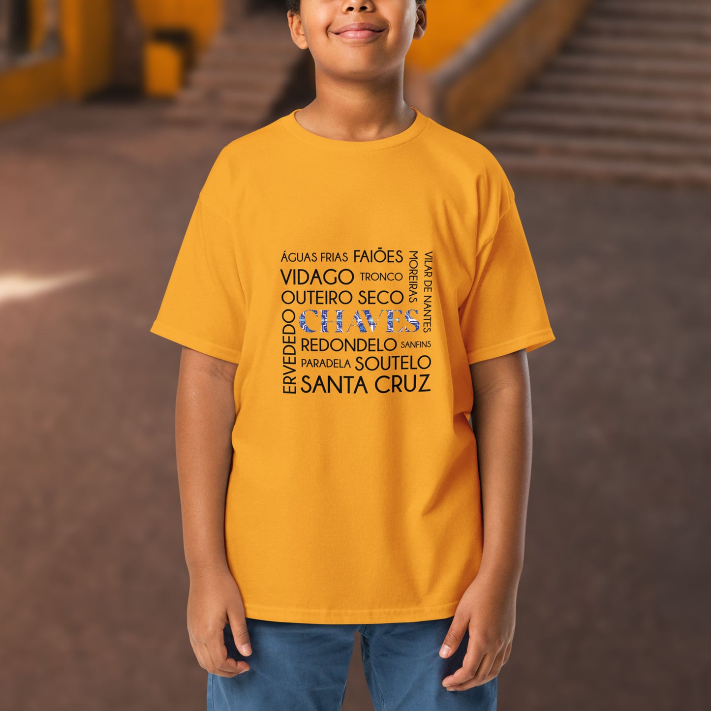 T-shirt enfant « Chaves e freguesias »