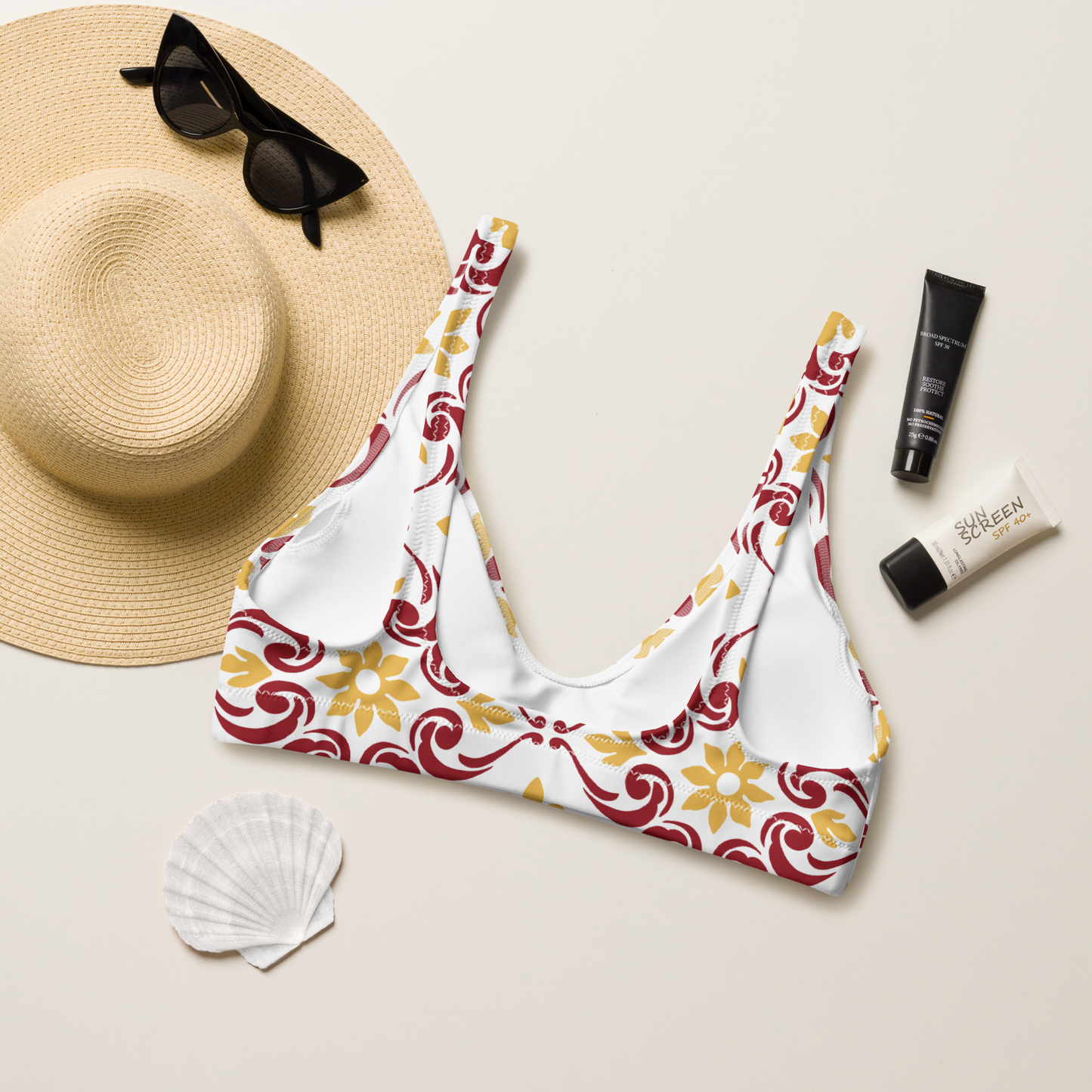 Haut de maillot de bain « Azulejos de Sintra »