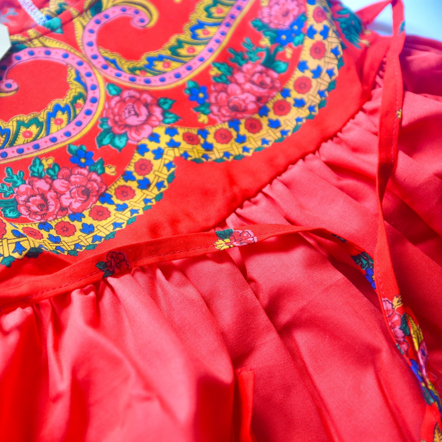 Robe enfant « Minhota » - Rouge