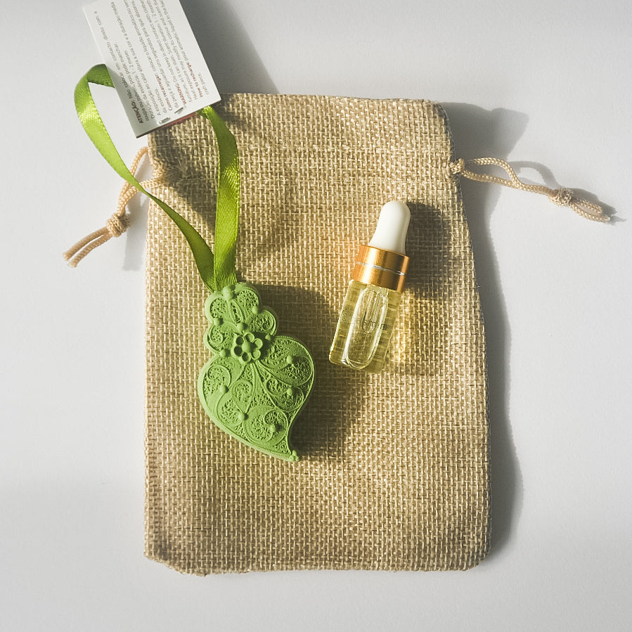 Coeur de Viana parfumé « Vert »