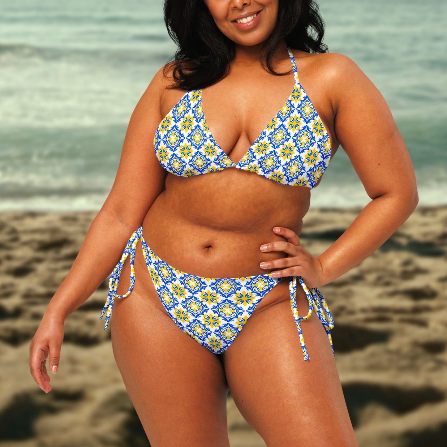 Cueca de biquíni “Azulejos d’Espinho”