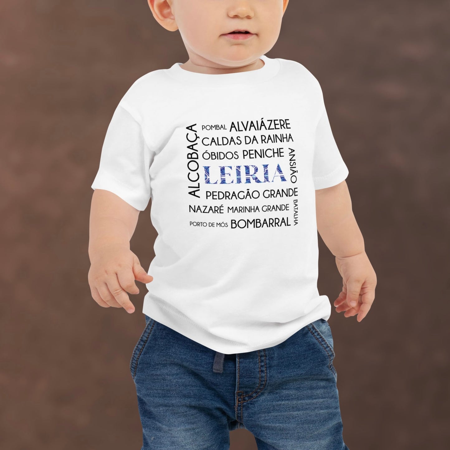 T-shirt bebé “Distrito Leiria”