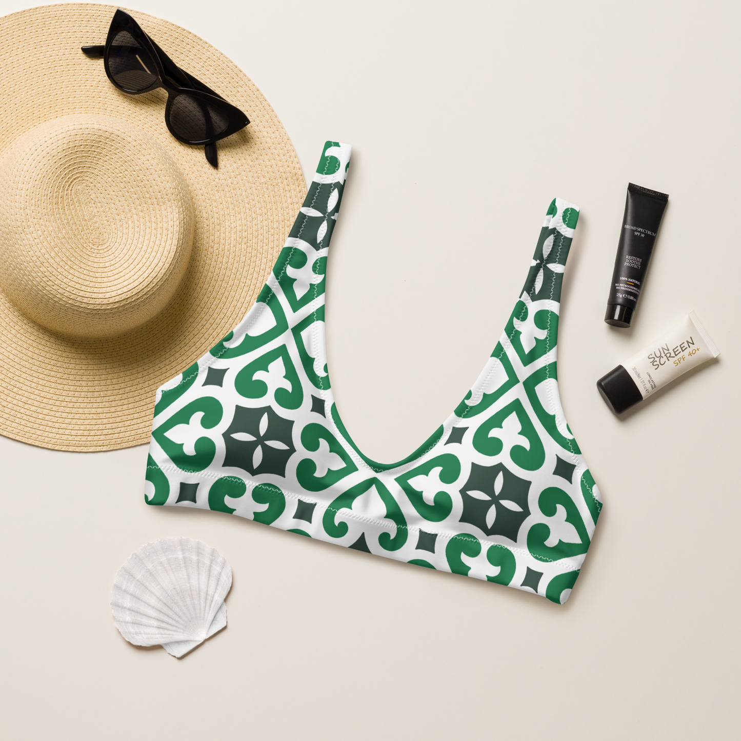 Haut de maillot de bain « Azulejos de Fafe »