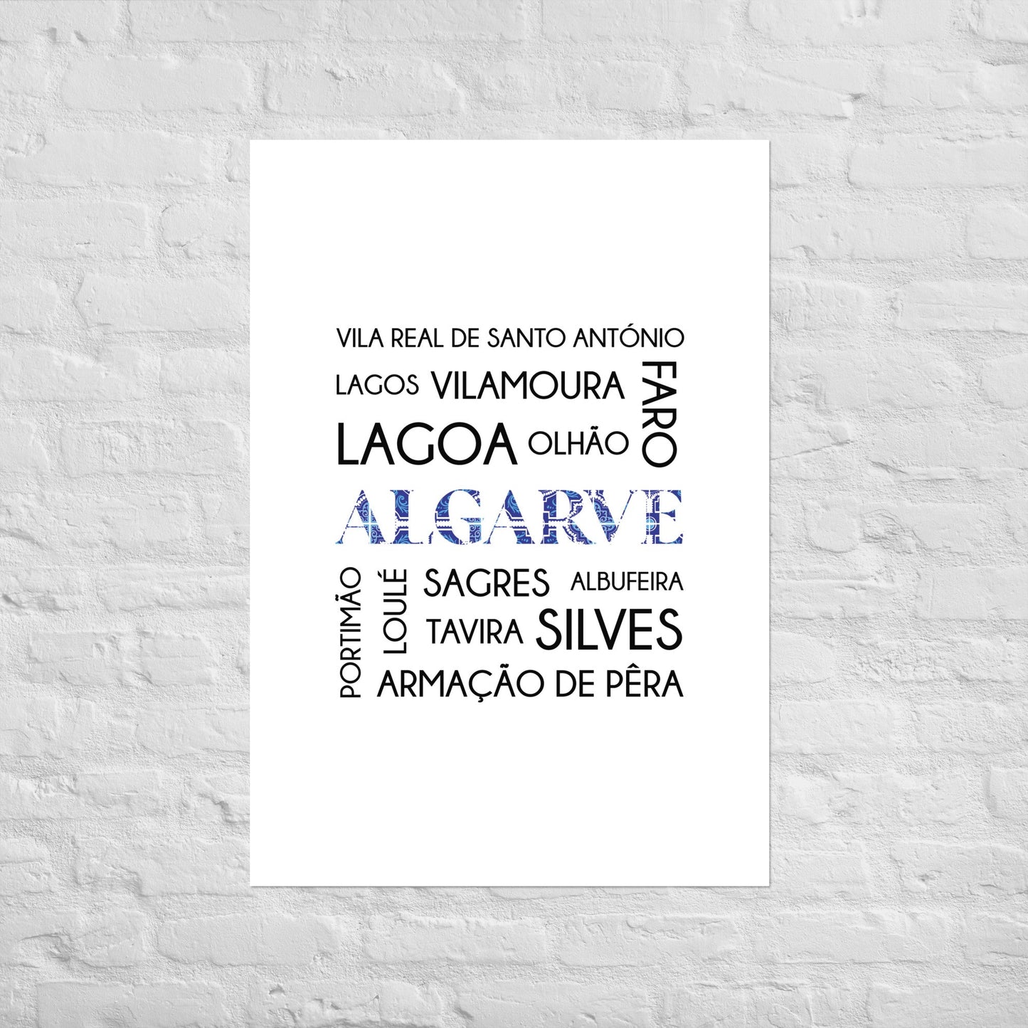 Trio d’affiches « Algarve »