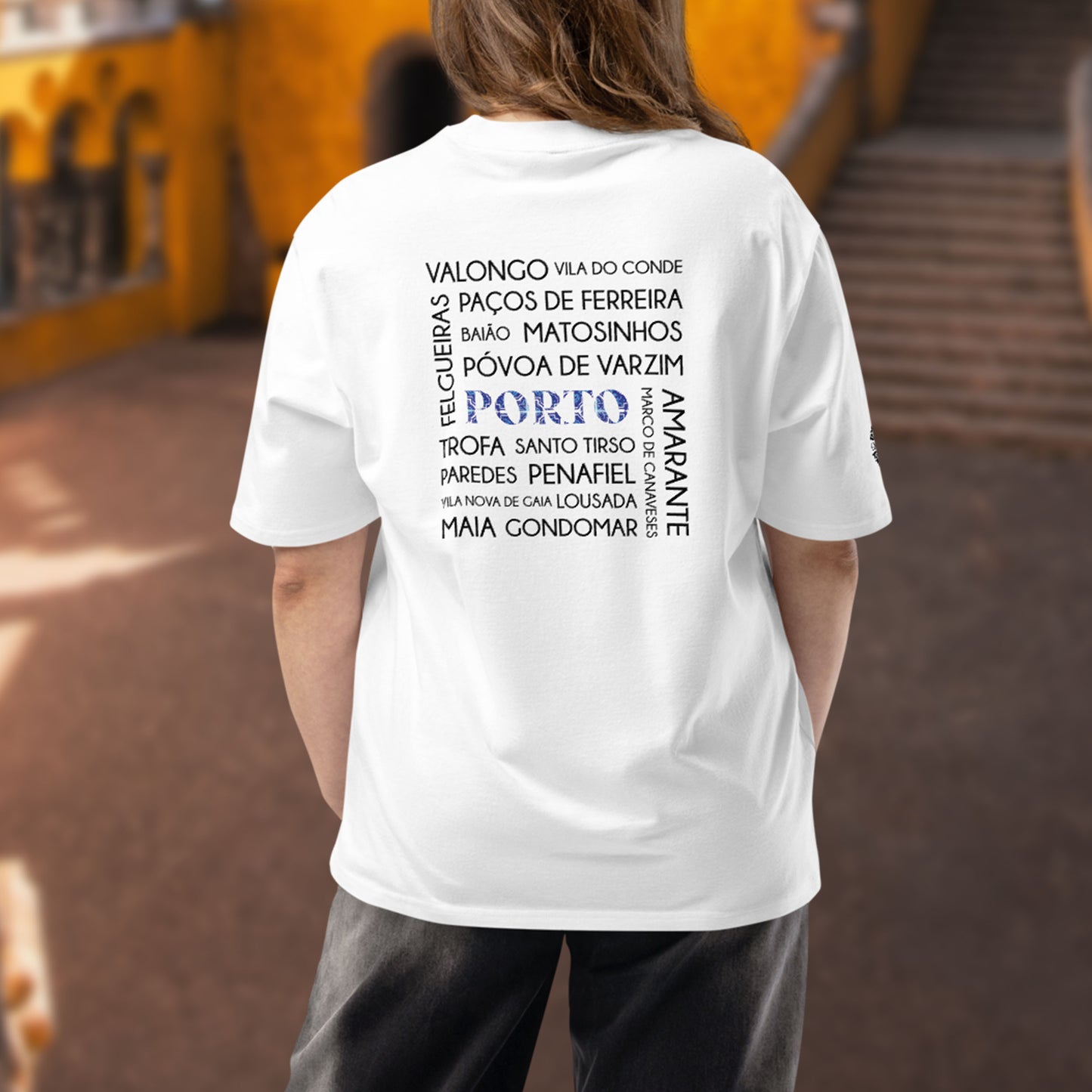 T-shirt oversize « District Porto »