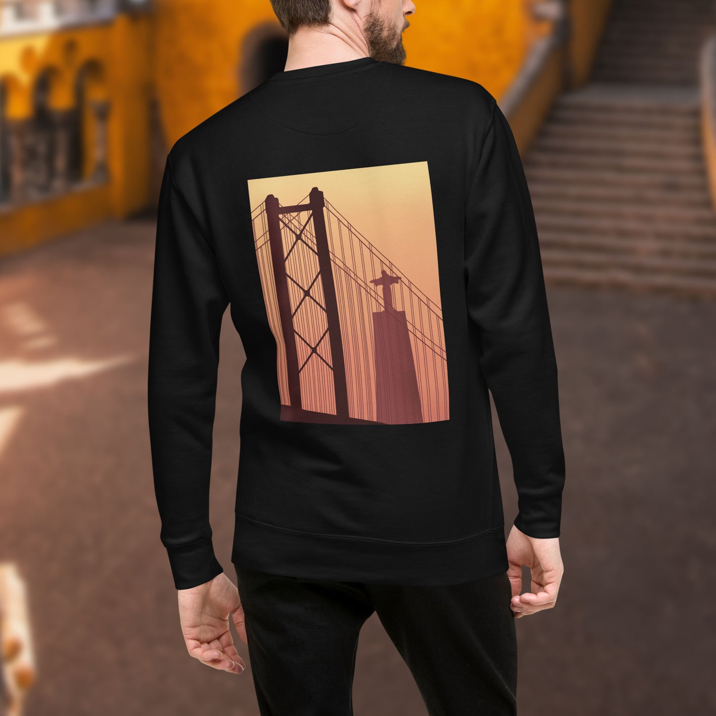 Sweat « Coucher de soleil à Lisbonne »