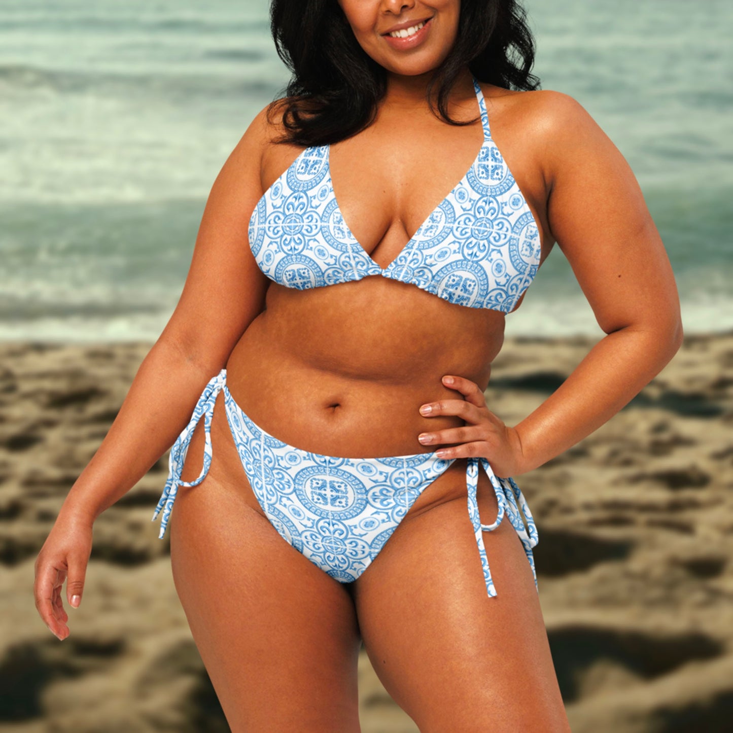 Haut de bikini « Azulejos de Figueira da Foz »