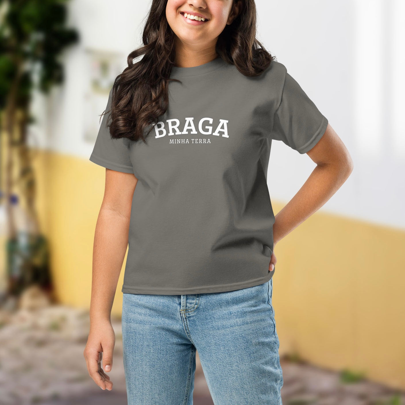 T-shirt infantil “Braga, Minha Terra”