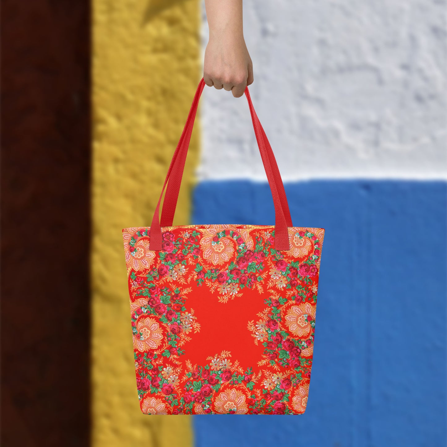 Sacola “Lenço Português Minhoto Vermelho”