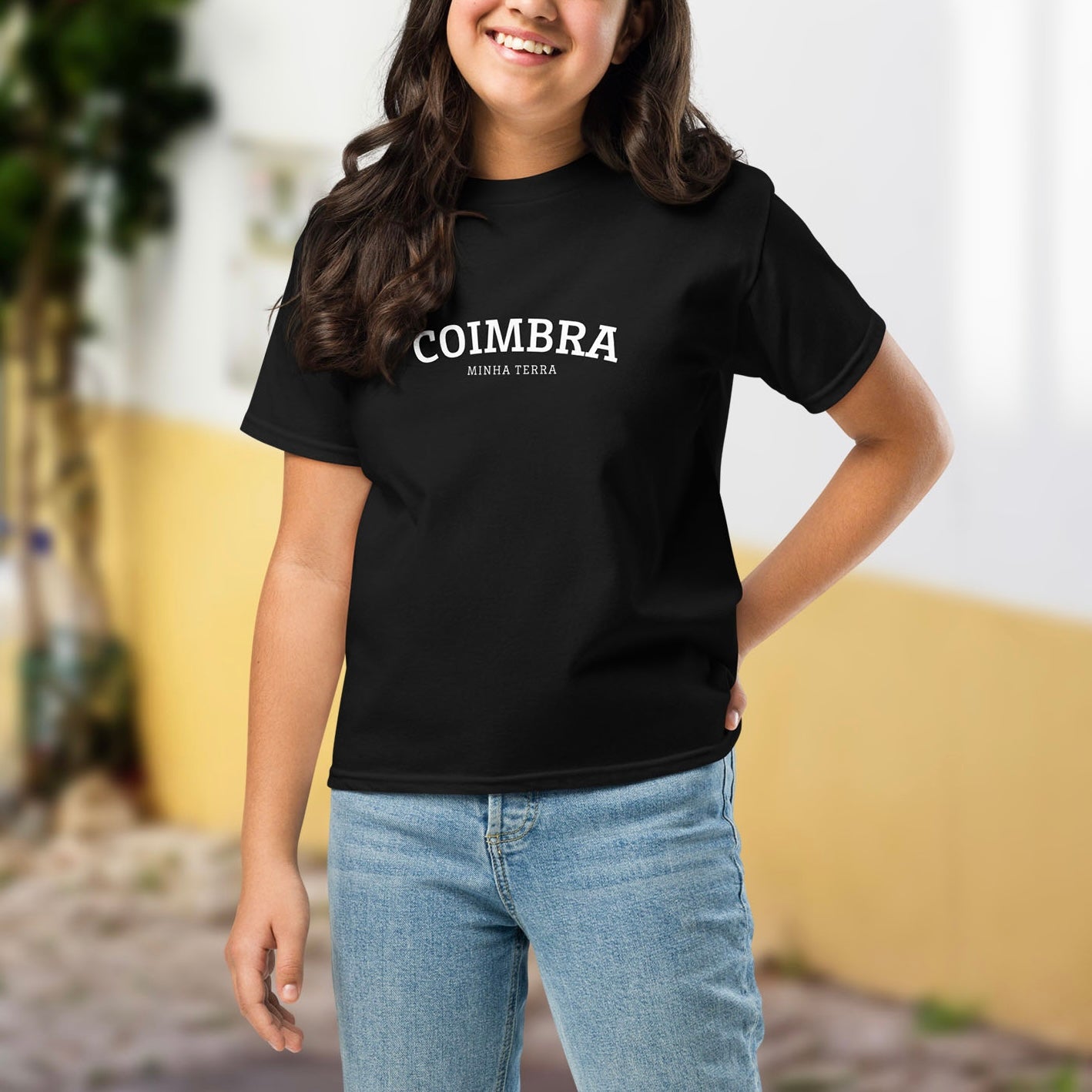 T-shirt infantil “Coimbra, Minha Terra”