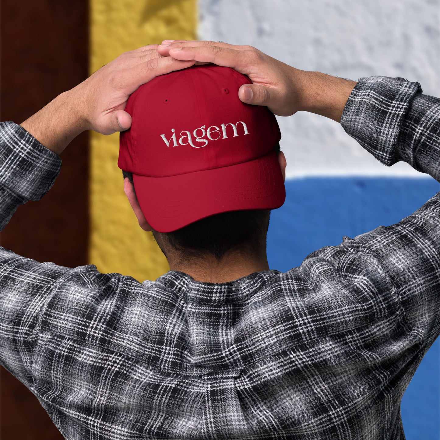 Casquette brodée « Viagem »