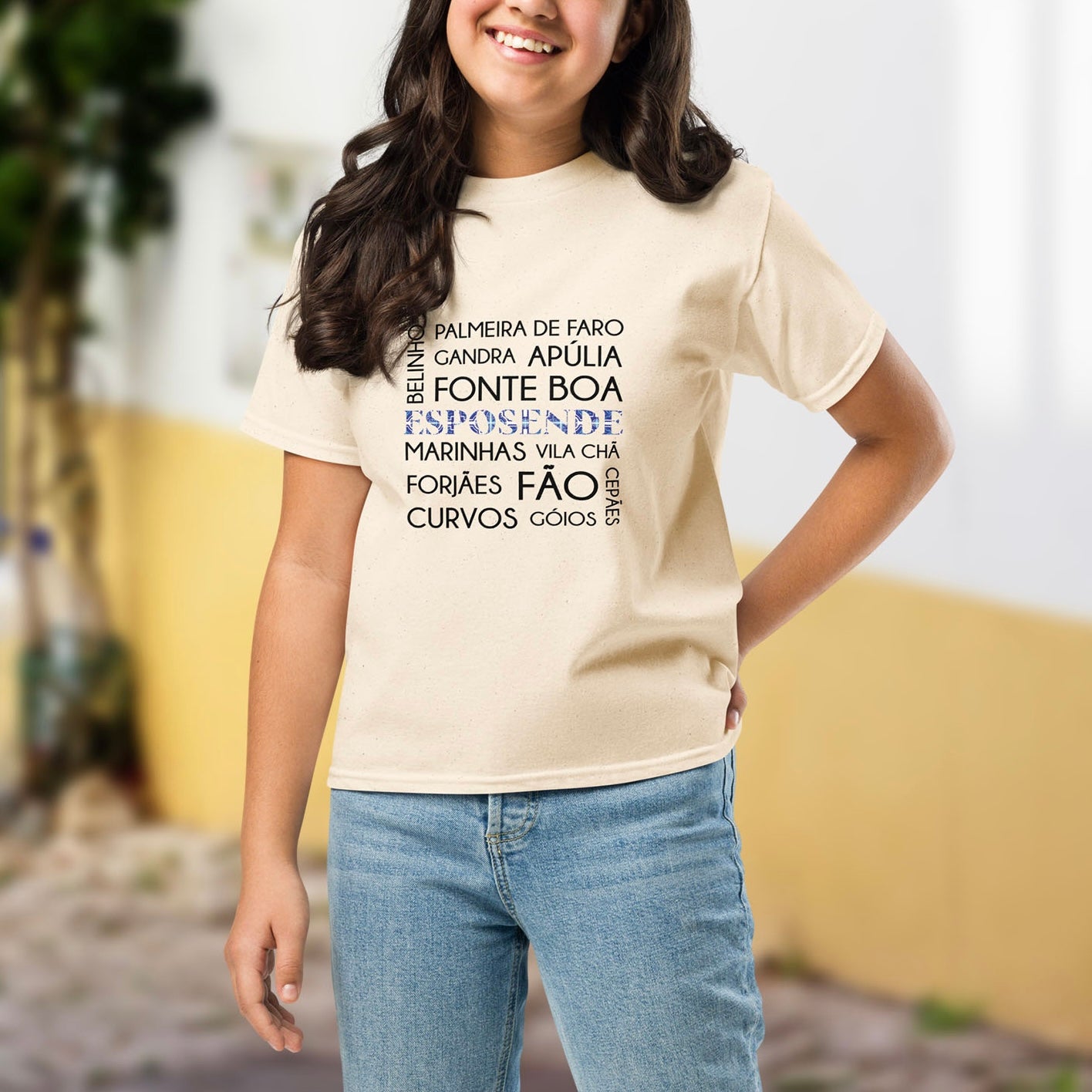 T-shirt infantil “Esposende e freguesias”