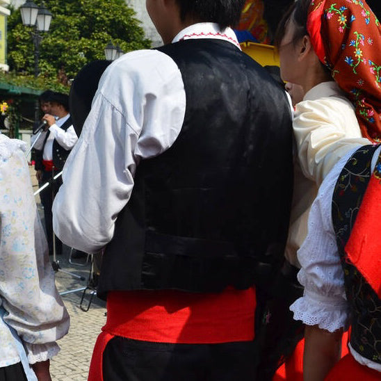 Colete de folklore garçon