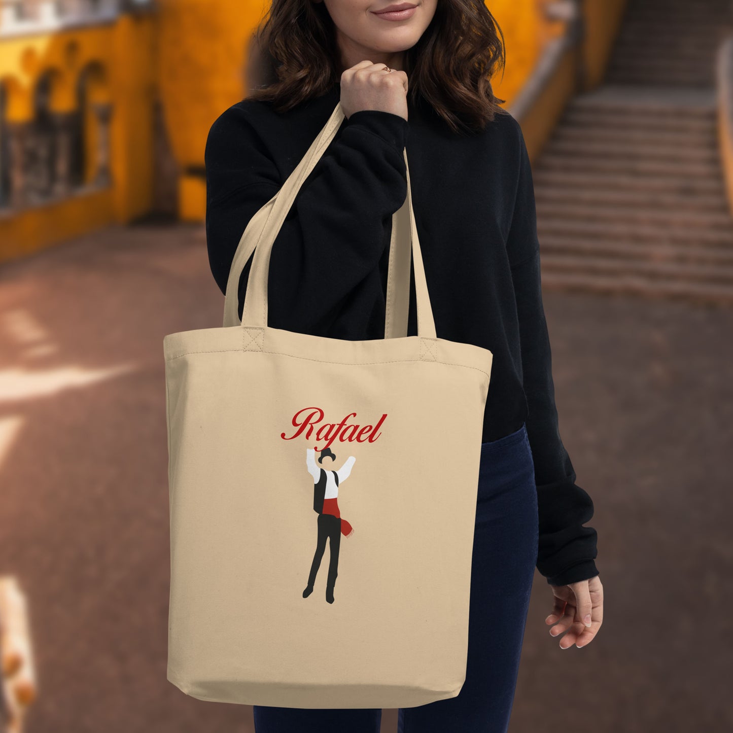 Tote bag en coton bio « Minhoto » personnalisable