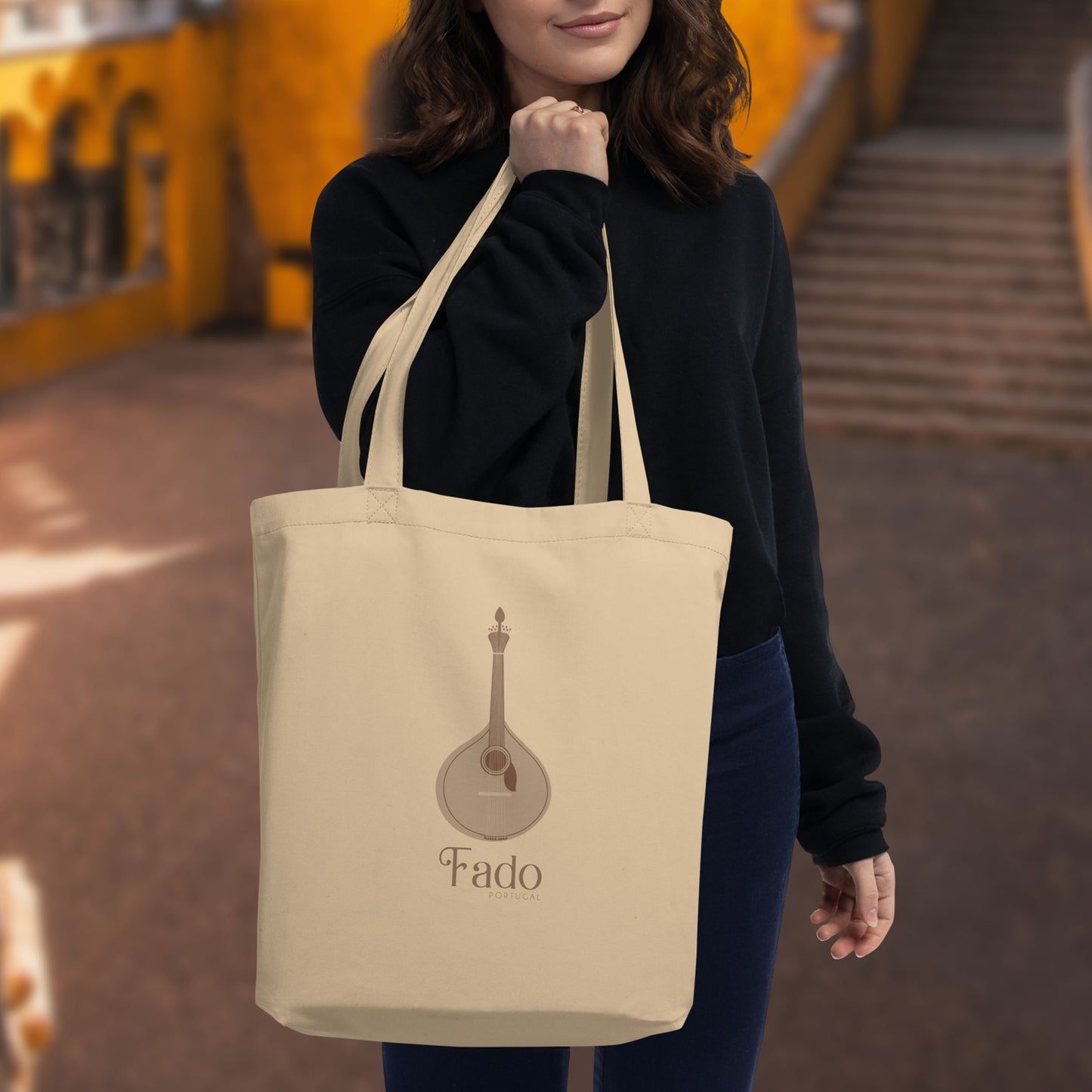 Tote bag en coton bio « Fado »