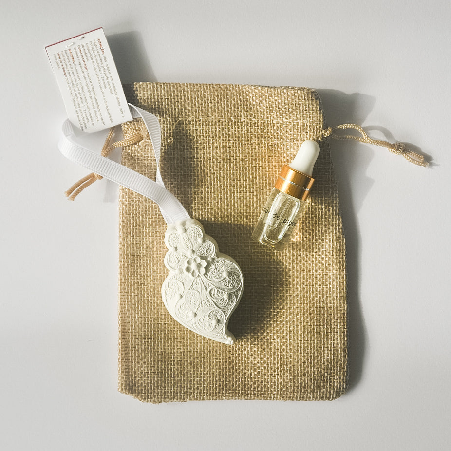 Coeur de Viana parfumé « Blanc »