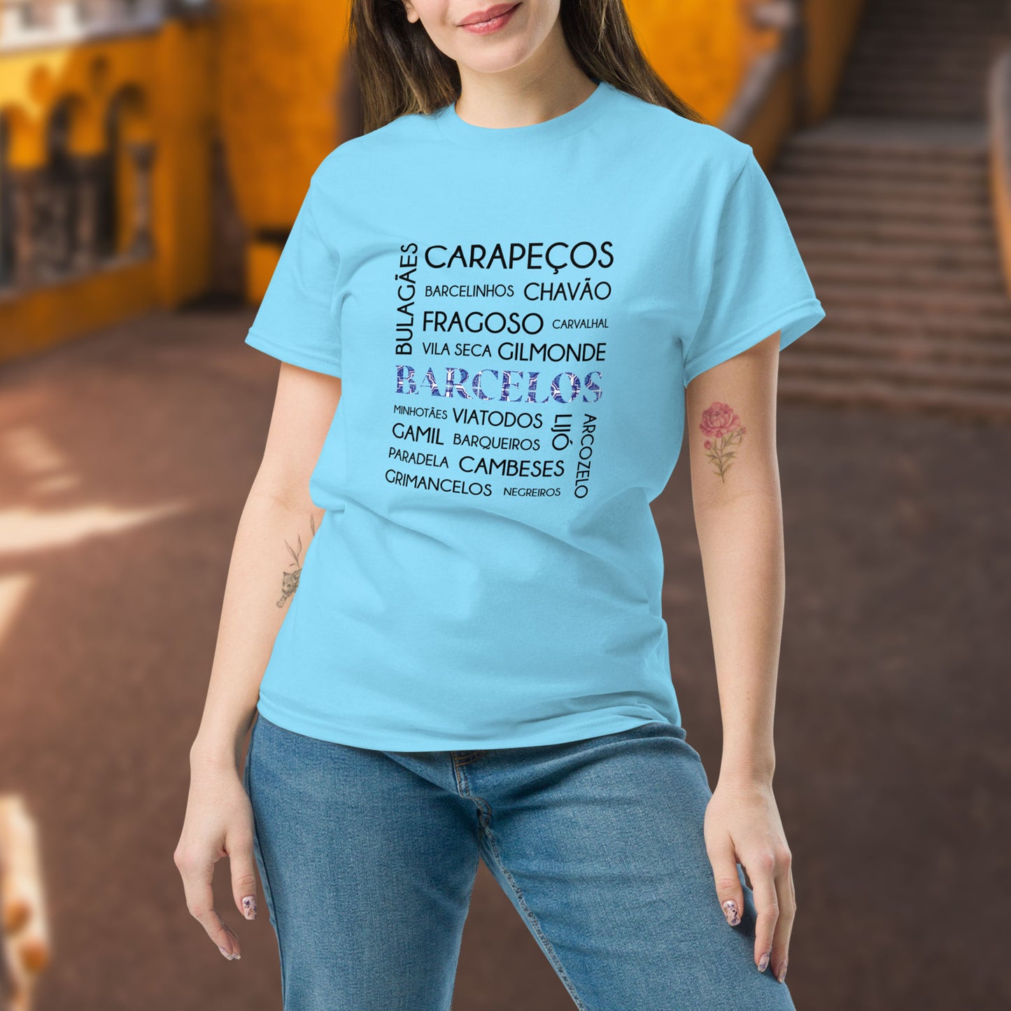 T-shirt “Barcelos e freguesias”