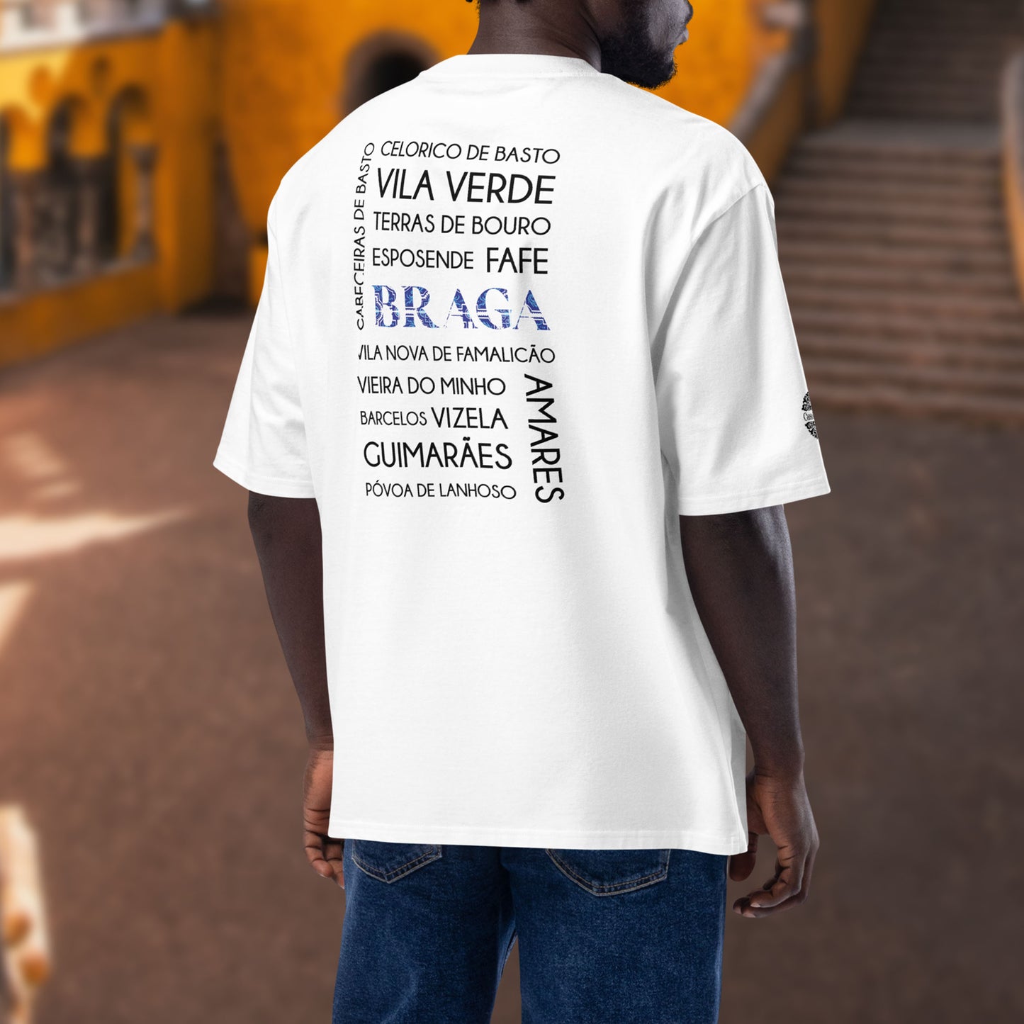 T-shirt oversize « District Braga »