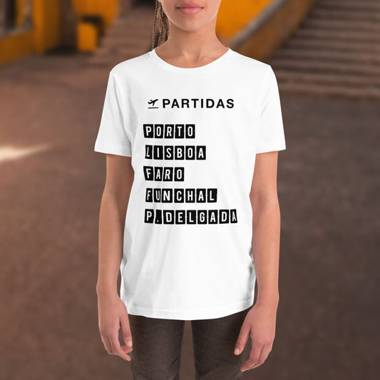 T-shirt enfant « Destination Portugal »