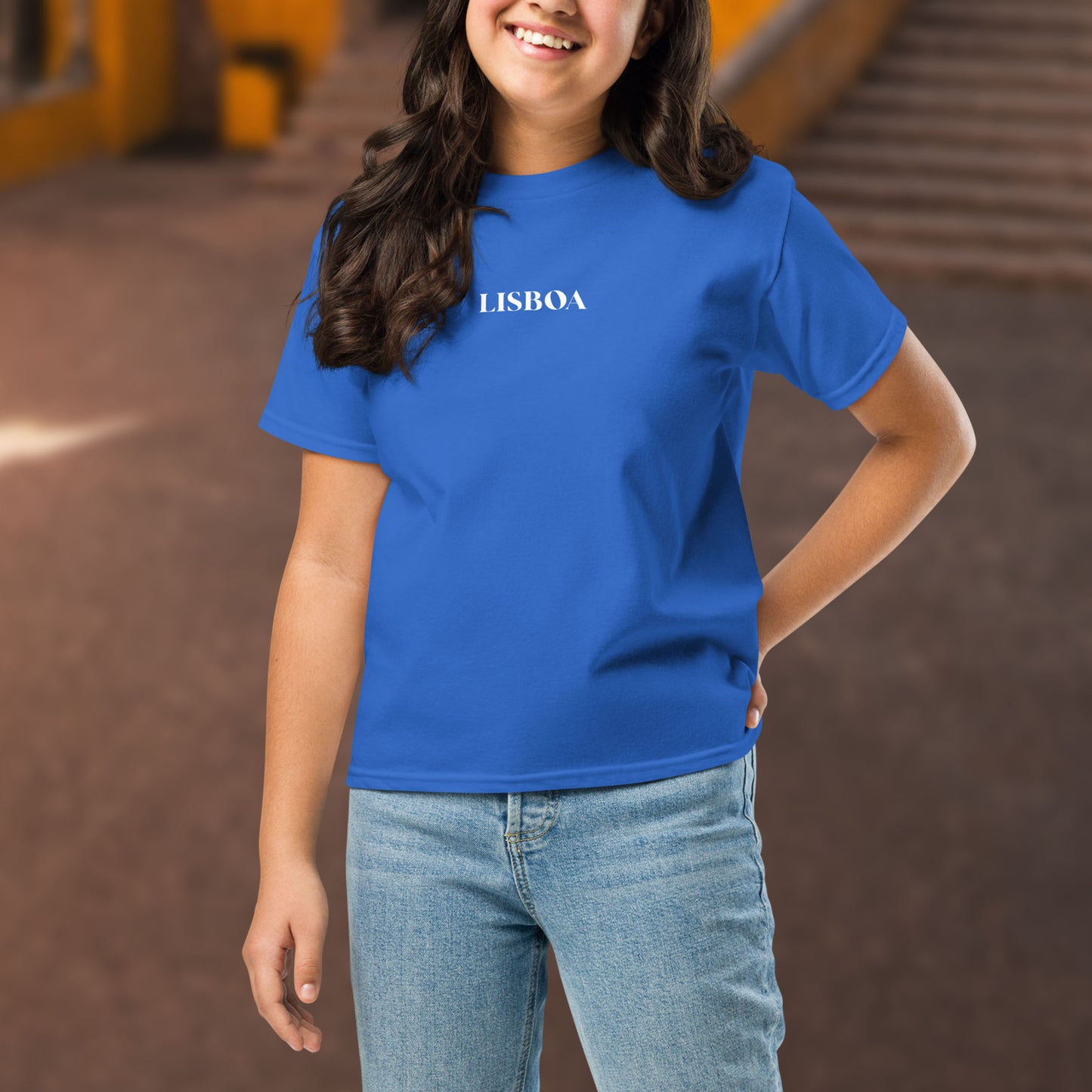 T-shirt infantil “Photo Lisboa”