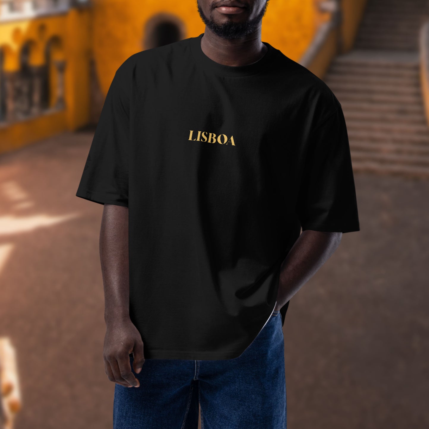T-shirt oversize “Photo Lisboa”