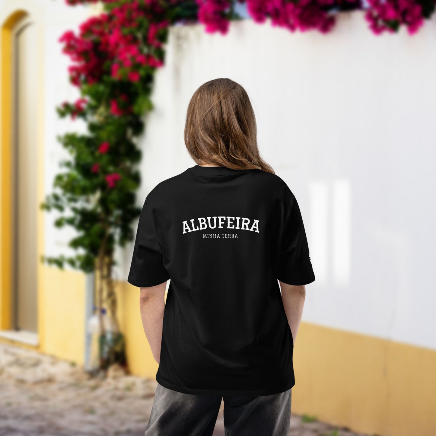 T-shirt oversized “Albufeira, Minha Terra”