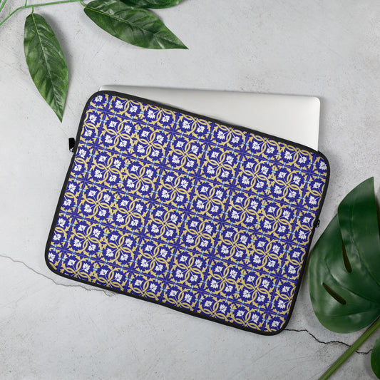 Housse pour ordinateur portable "Azulejos de Leiria"