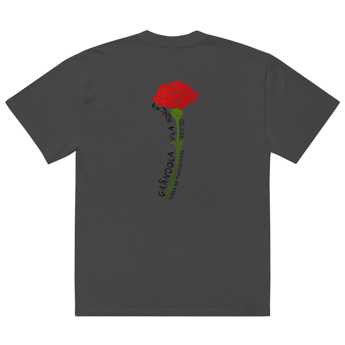 T-shirt oversized “25 de abril”