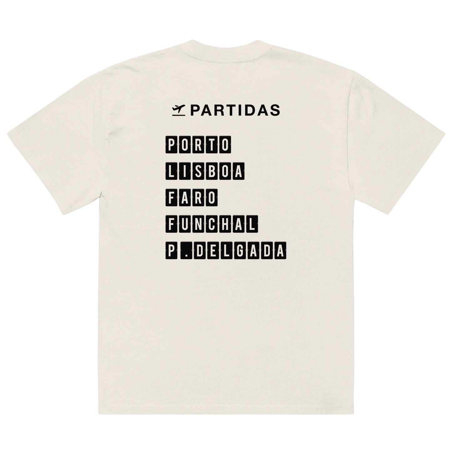 T-shirt oversized “Destino Portugal”