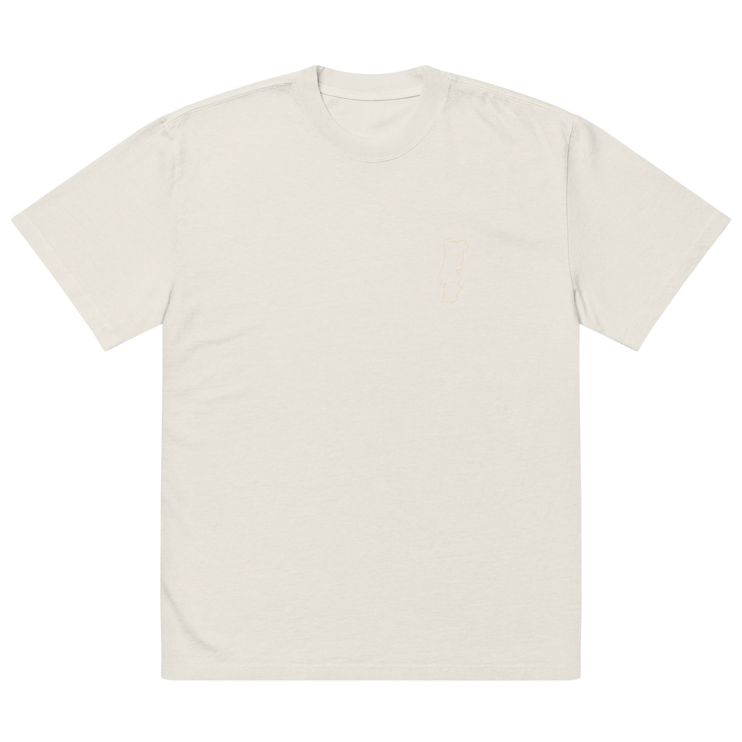 T-shirt oversized “Mapa de Portugal”