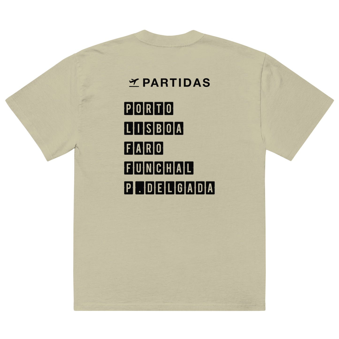 T-shirt oversized “Destino Portugal”