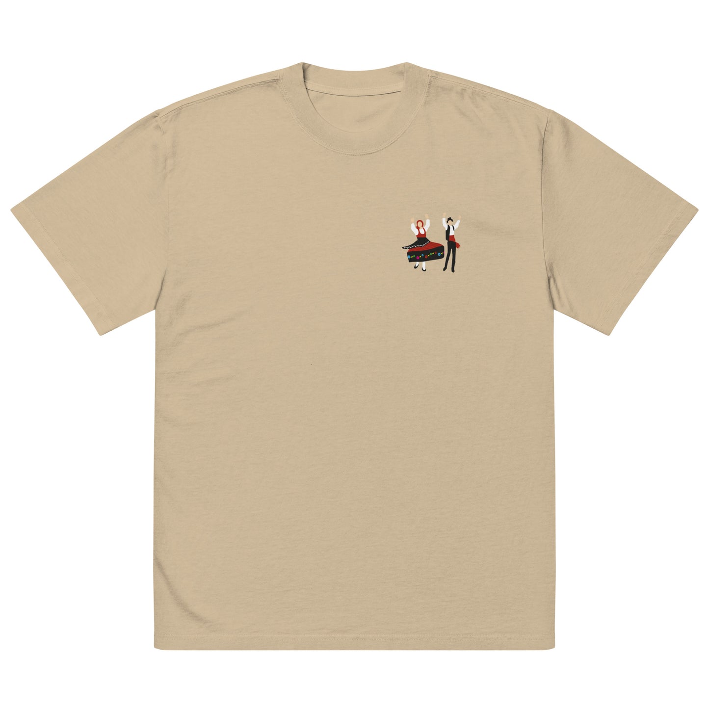 T-shirt oversized “Minhoto” personalizável