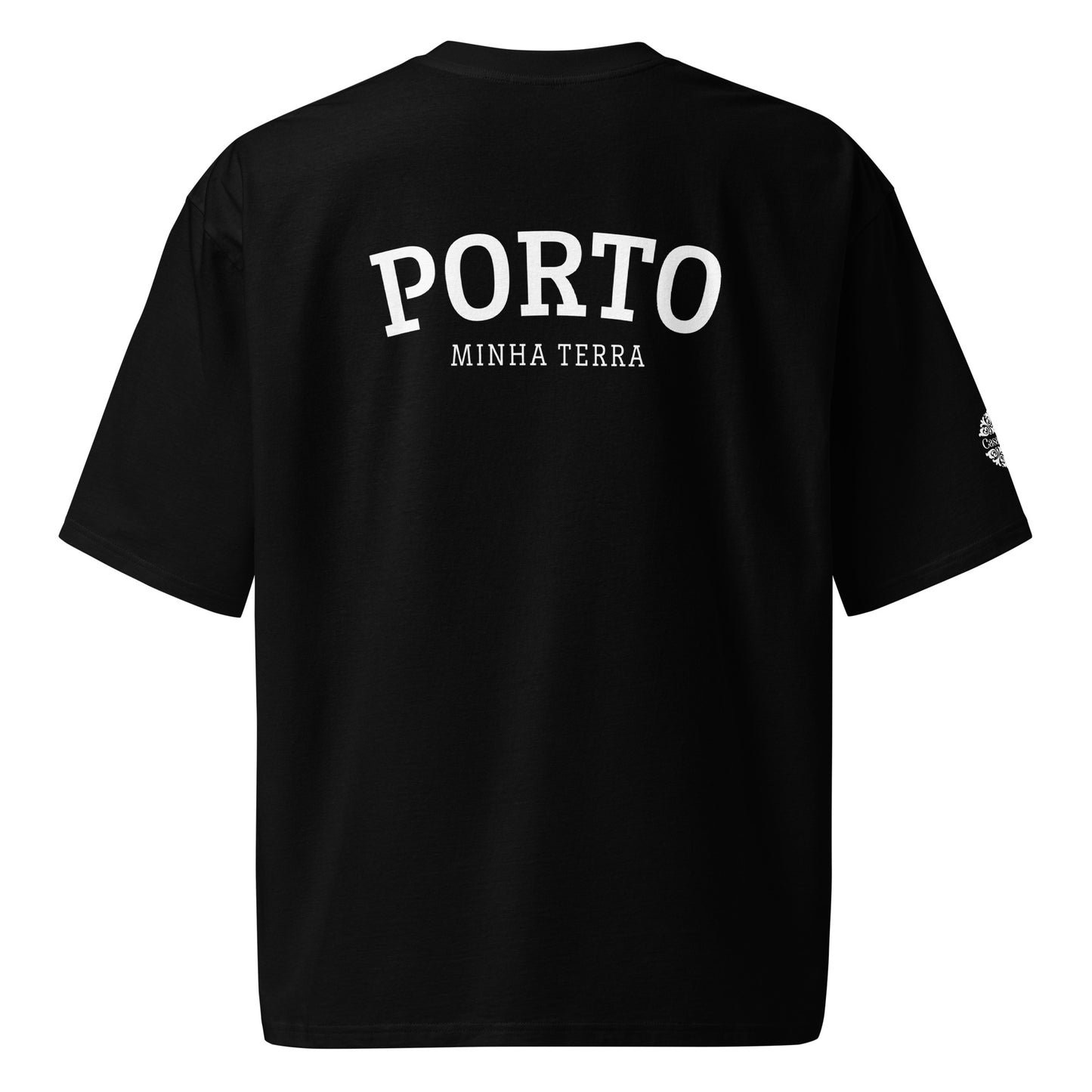 T-shirt oversized “Minha Terra” personalizável