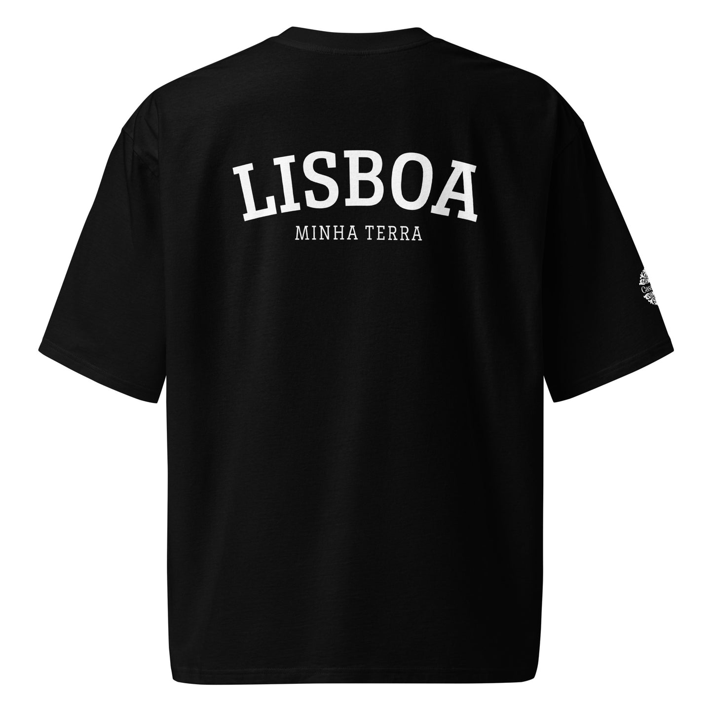 T-shirt oversized “Lisboa, Minha Terra”