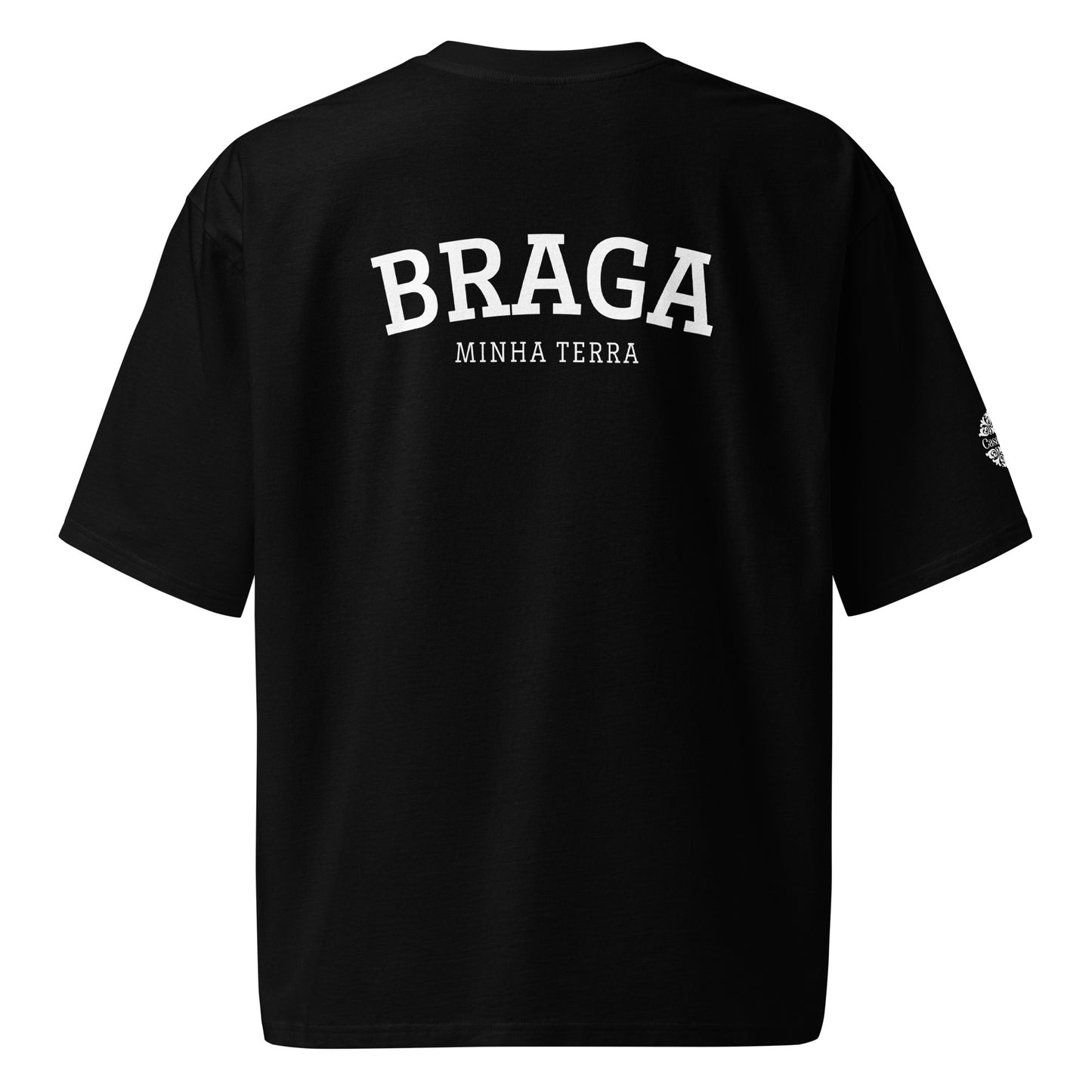 T-shirt oversized “Braga, Minha Terra”