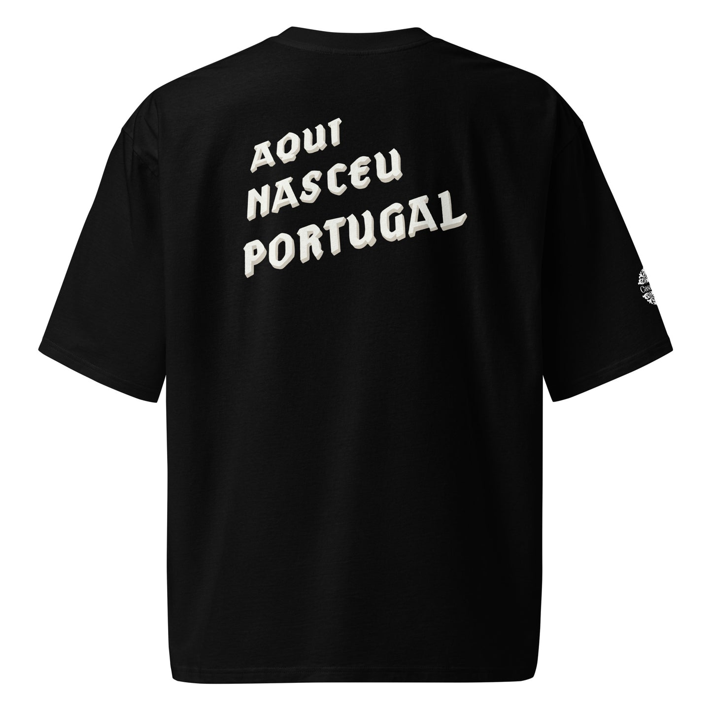 T-shirt oversized “Aqui Nasceu Portugal”
