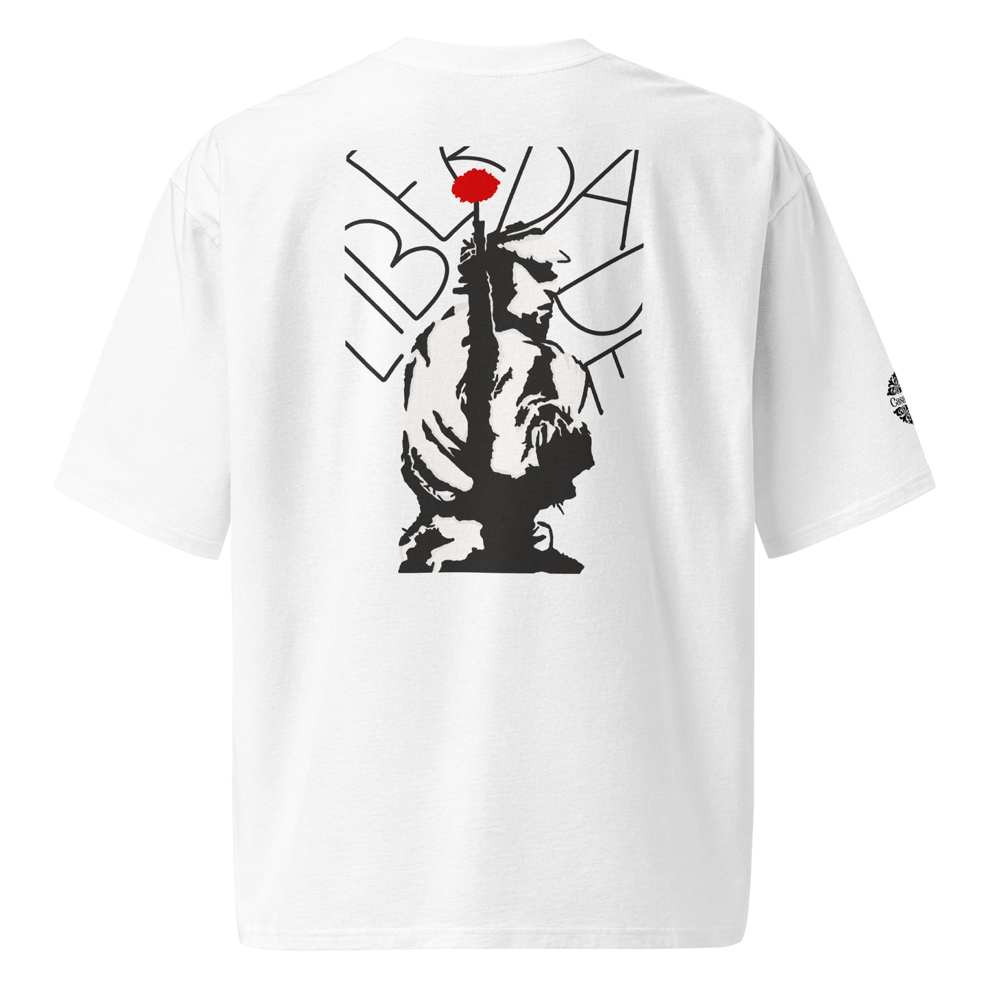 T-shirt oversized “Revolução dos Cravos”