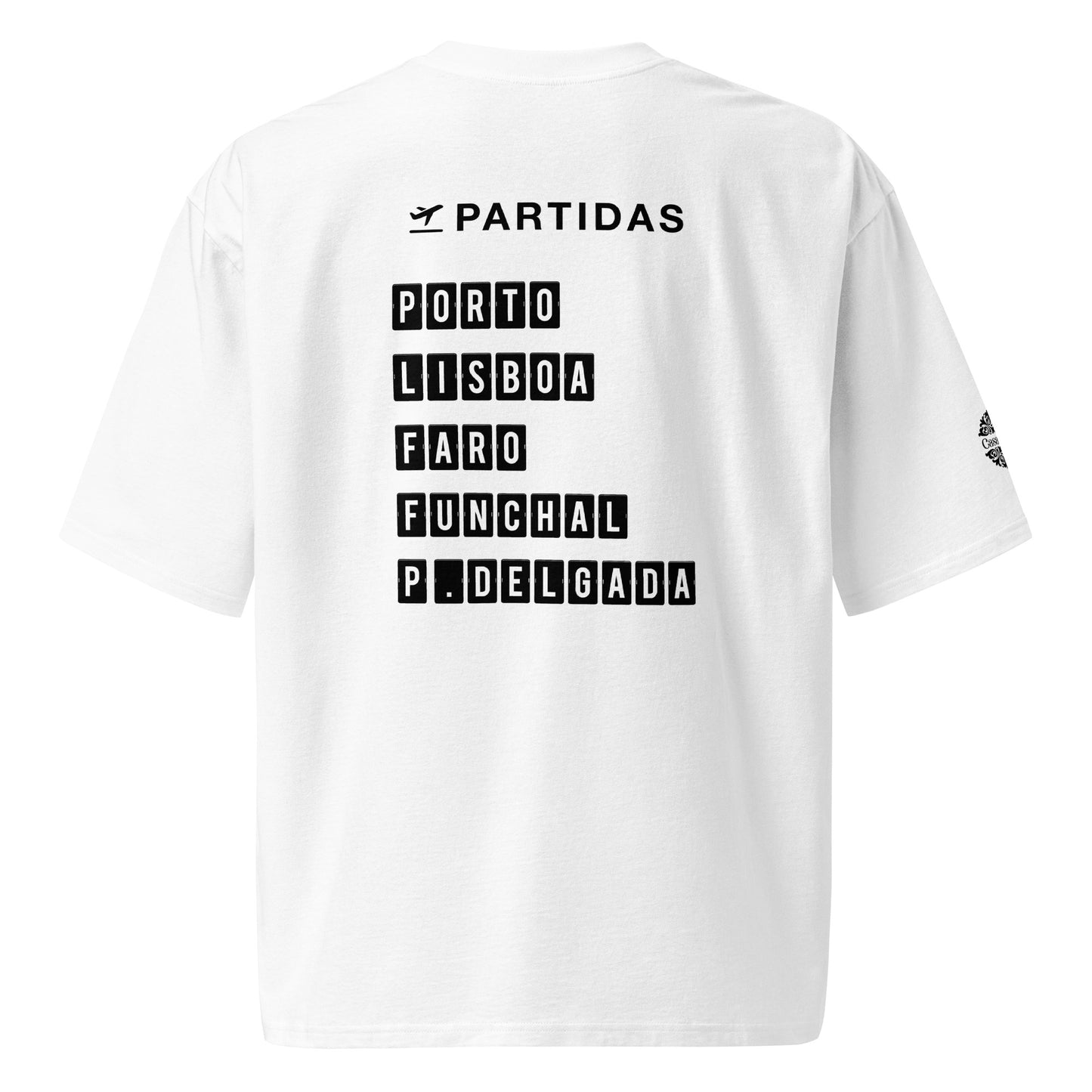 T-shirt oversize « Destination Portugal »
