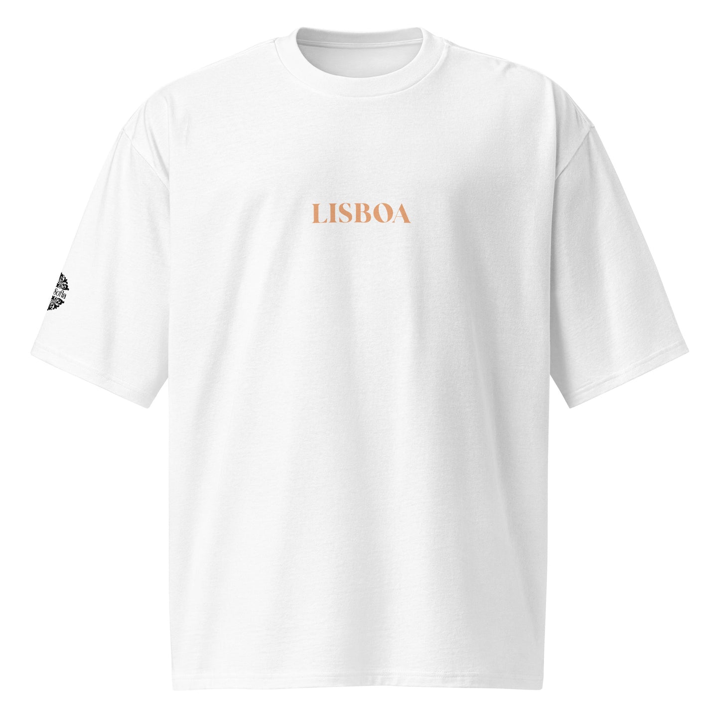 T-shirt oversized “Pôr do Sol em Lisboa”